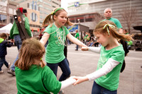 St. Patricks Day on Fountain Square