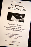 40th Anniversary - Earl Rivers - Music Director